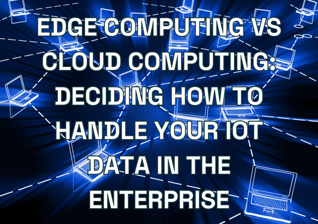 Edge Computing vs Cloud Computing